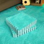 Підлога-пазл плюшевий 30х30х1см М'ятний SW-00002088 - Зображення 8