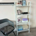 Стелаж-етажерка чотириярусний з металу 60х35х148см Білий SW-00002104 - Зображення 9