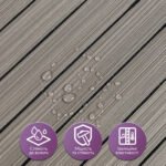 Покриття вінілове самоклеюче 3D рейки 600х600х2,8мм SW-00003245 - Зображення 4