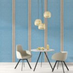 Самоклеючі шпалери 2800х500х1,5мм Блакитний з білим YM-03 BLUE WHITE SW-00001326 - Зображення 5