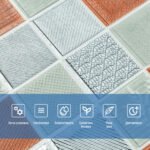 Панель стінова 3D 700х700х4мм Мозаїка коричнева SW-00002012 - Зображення 4