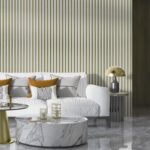 Рейка декоративна PS 2900х115х12мм Під білу шкіру із золотом SW-00002130 - Зображення 7