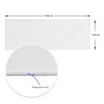 Плінтус вініловий самоклеючий 5000х100х2мм Глянцсовий (D) SW-00002118 - Зображення 3