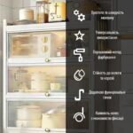 Шафа мобільна для зберігання розкладна триярусна з сталі 70х36х112,8см Світло-сірий SW-00002116 - Зображення 4