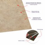 Самоклеюча LVT плитка 457х457х1.5мм (D) SW-00002463 - Зображення 4