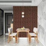 Рейка декоративна PS 2900х115х12мм Темно-коричневий із золотими вкрапленнями SW-00001737 - Зображення 8