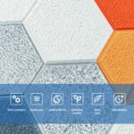 Панель стінова 3D 700х700х4мм Мозаїка оранжева SW-00002013 - Зображення 4