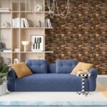 Самоклеючі шпалери 2800х450х1,5мм Жовтий мармур SW-00000728 - Зображення 6