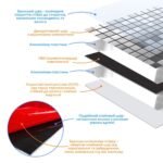 Самоклеюча алюмінієва плитка 300х300х3мм Срібна мозаїка SW-00001167 - Зображення 2