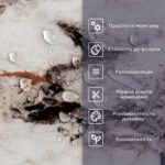 Самоклеюча стінова PET плитка 600х300х2мм SW-00002297 - Зображення 4