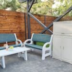 Пластикова тумба з полицею 82х41х93см SW-00001543 - Зображення 9