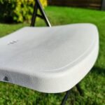 Складний стілець 46х52х79см Білий SW-00001609 - Зображення 2