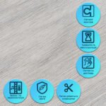 Самоклеюча гнучка шовкова штукатурка в рулоні 600х3000х2,5мм Попелясте дерево SW-00002997 - Зображення 5