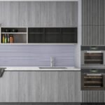 Покриття вінілове самоклеюче 3D рейки Білий Графіт 600х2900х3мм SW-00002900 - Зображення 6