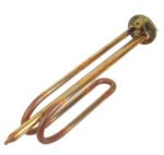 ТЕН для бойлера 1500 Вт фланець Ø48 мм трубка під датчик 10 мм анод М6 контакти "папа" - Зображення 4