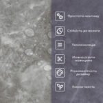 Самоклеюча стінова PET плитка 600х300х2мм SW-00002338 - Зображення 4