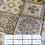 Декоративна ПВХ плитка на самоклейці 300х300х5мм Квадрат, ціна за 1 шт. (СПП-604) SW-00000671 - Зображення 4