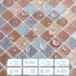 Самоклеюча поліуретанова плитка 235х235х1мм (D) SW-00001939 - Зображення 4