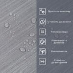 Самоклеюча вініловая плитка в рулоні 600х3000х2мм Мат SW-00002055 - Зображення 5