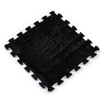Підлога-пазл плюшевий 30х30х1см Чорний (D) SW-00002078
