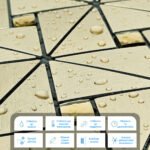 Самоклеюча алюмінієва плитка Зелене золото зі стразами SW-00001172 - Зображення 4