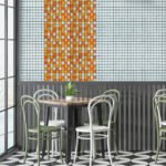 Мозаїка з декоративного скла 298х298х4,5мм Помаранчева SW-00002365 - Зображення 5