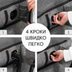 Надувне крісло Сіре SW-00002292 - Зображення 5