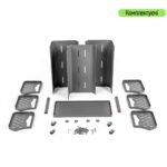 Стелаж універсальний для зберігання триярусний 60х30х77см SW-00002259 - Зображення 8