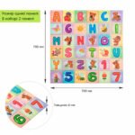 Набір панелей стінових 3D 700х1400х4мм Абетка (2шт) SW-00002352 - Зображення 5