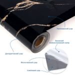 Плівка на самоклейці 60см х 10м SW-00002617 - Зображення 2