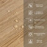 Підлогове вінілове покриття самоклеюче в рулоні 3000х600х1,5мм SW-00001815 - Зображення 4