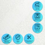 Самоклеюча гнучка штукатурка 600х600х2,5мм Сіра SW-00002984 - Зображення 5