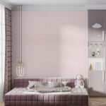 Самоклеючі шпалери 2800х500х1,5мм Рожевий з білим YM-04 (D) SW-00002024 - Зображення 5