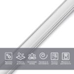 Молдинг 3000х20х8,5 мм Білий зі сріблом SW-00002674 - Зображення 4