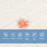 Панель стінова 3D 700х700х4мм Рожеві квіти SW-00001978 - Зображення 4