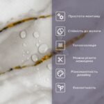 Самоклеюча стінова PET плитка 600х300х2мм SW-00002332 - Зображення 4