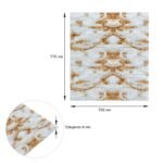 Панель стінова 3D 700х770х4мм Онікс (цегла) SW-00001963 - Зображення 3