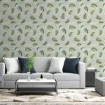 Панель стінова 3D 680х670х4мм Папороть на бежовому фоні (D) SW-00001983 - Зображення 4