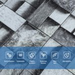 Панель стінова 700х770х3мм Графітовий кубік SW-00001996 - Зображення 4