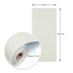 Шпалери самоклеючі 2800х500х1,5мм Перлинний сірий (D) SW-00002972 - Зображення 3