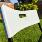 Складний стілець 46х42,5х86см Білий SW-00001610 - Зображення 3