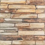 Панель стінова 3D 680х680х4мм Коричневий сланець SW-00002002