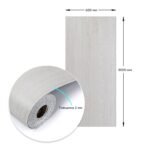 Самоклеюча вінілова плитка в рулоні 600х3000х2мм Молочна Мат SW-00001181 - Зображення 3