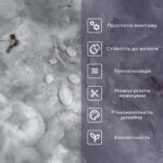 Самоклеюча стінова PET плитка 600х300х2мм SW-00002725 - Зображення 4