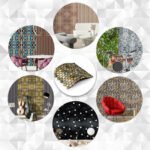 Самоклеюча алюмінієва плитка 300х300х3мм Золота луска SW-00001934 - Зображення 6