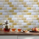 Декоративна ПВХ панель 960х480х4мм Біло-бежева клінкерна цегла SW-00001430 - Зображення 7