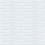 Самоклеюча 3D панель 19600x700x5мм Біла Кладка SW-00001335 - Зображення 2