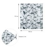 Панель стінова 3D 700х770х3мм Мармур SW-00001995 - Зображення 3