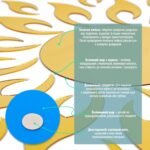 Дзеркальний декор акриловий самоклеючий золото, 27шт (D) SW-00002503 - Зображення 4