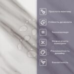 Самоклеюча стінова PET плитка в рулоні 1200х3000х2мм SW-00002667 - Зображення 4